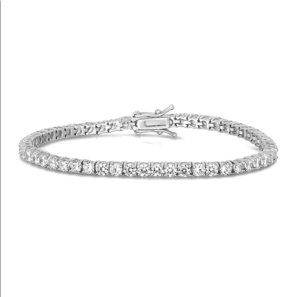 Sphera Milano
14K White Gold Plated Sterling Silve